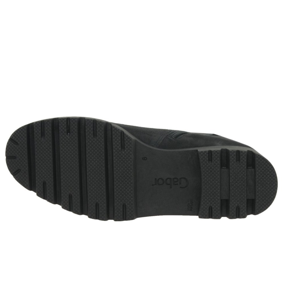 Bottes Chelsea Femme Newport Gabor | Daim Gris Foncé Exclusif